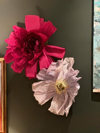 Narozeninová oslava a narozeninové dekorační květiny z naší dílny 🌸 #pompomtimr #narozeninovaoslava #paperflowers #flowers...